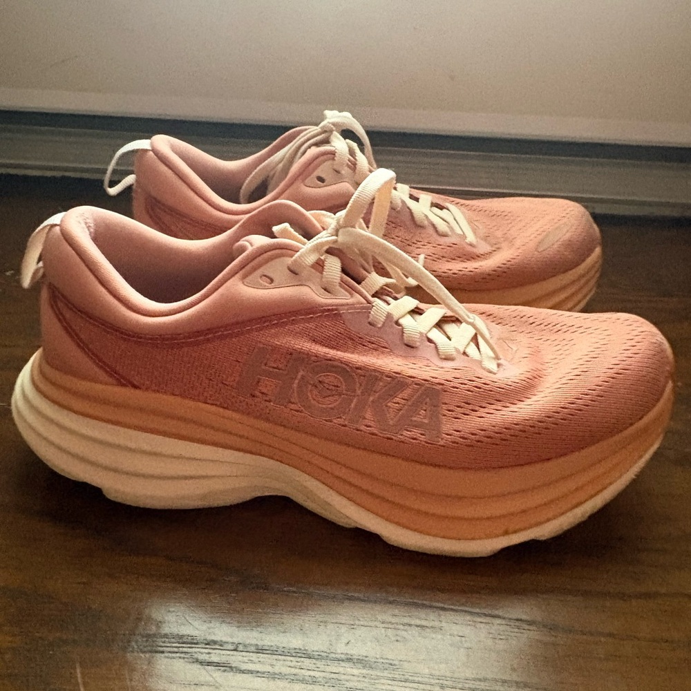 Women’s Coral Hokas Size 7